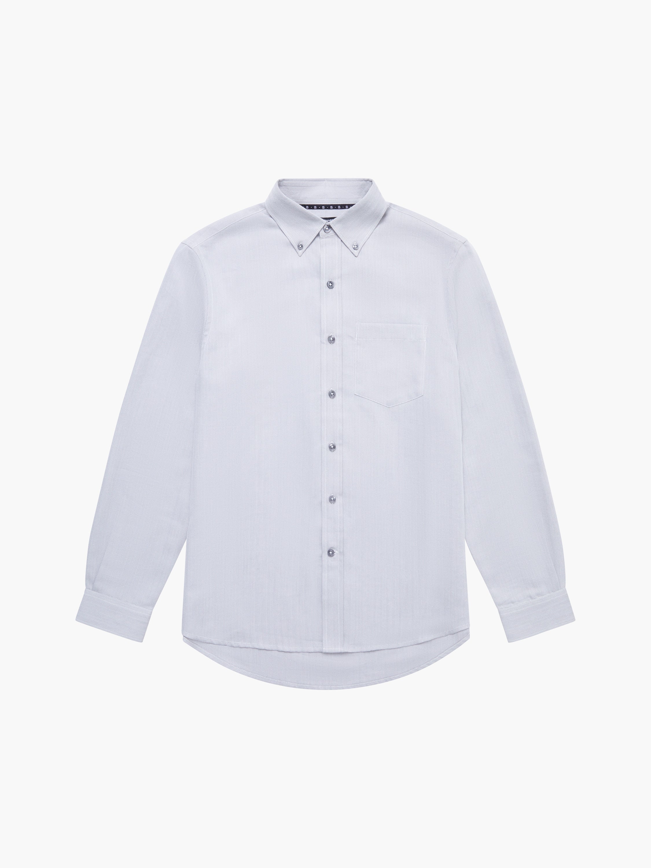Regular Fit Herringbone Shirt