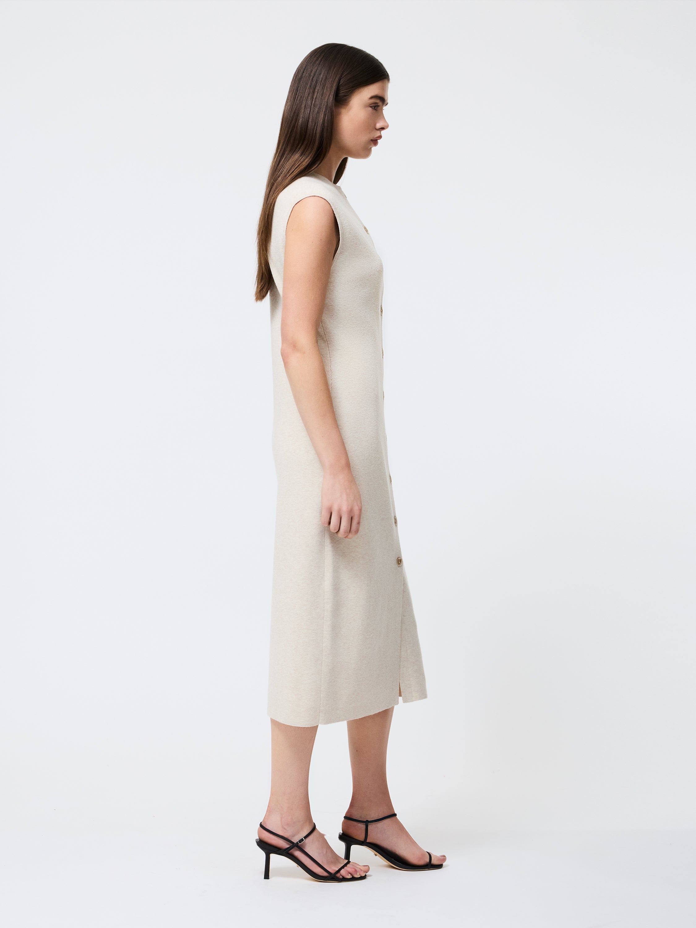Marley Knit Button Down Midi Dress