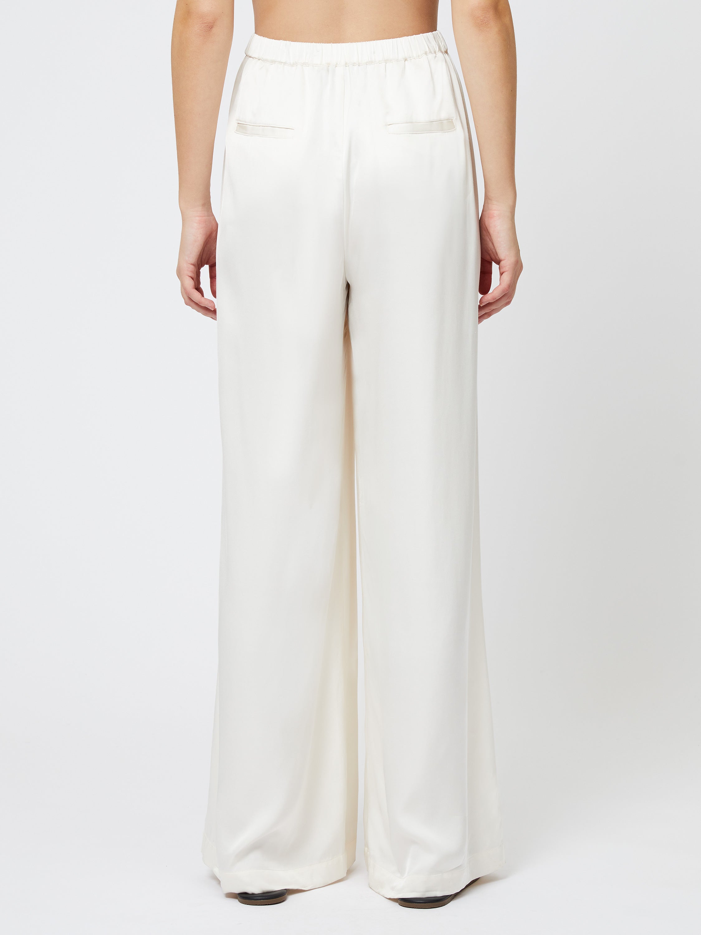 Ennis Satin Elasticated Trouser