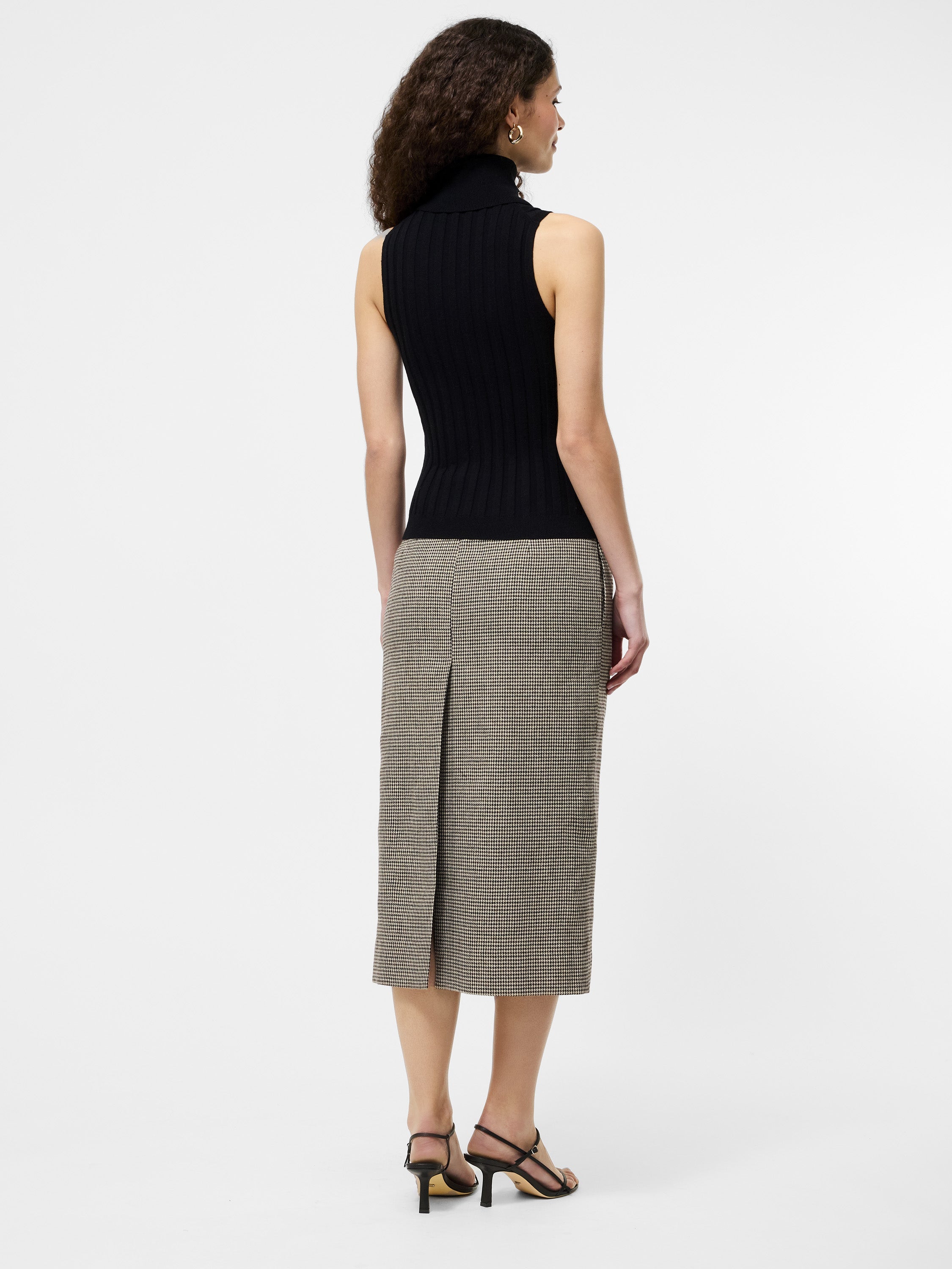 Turtleneck Tank Sweater