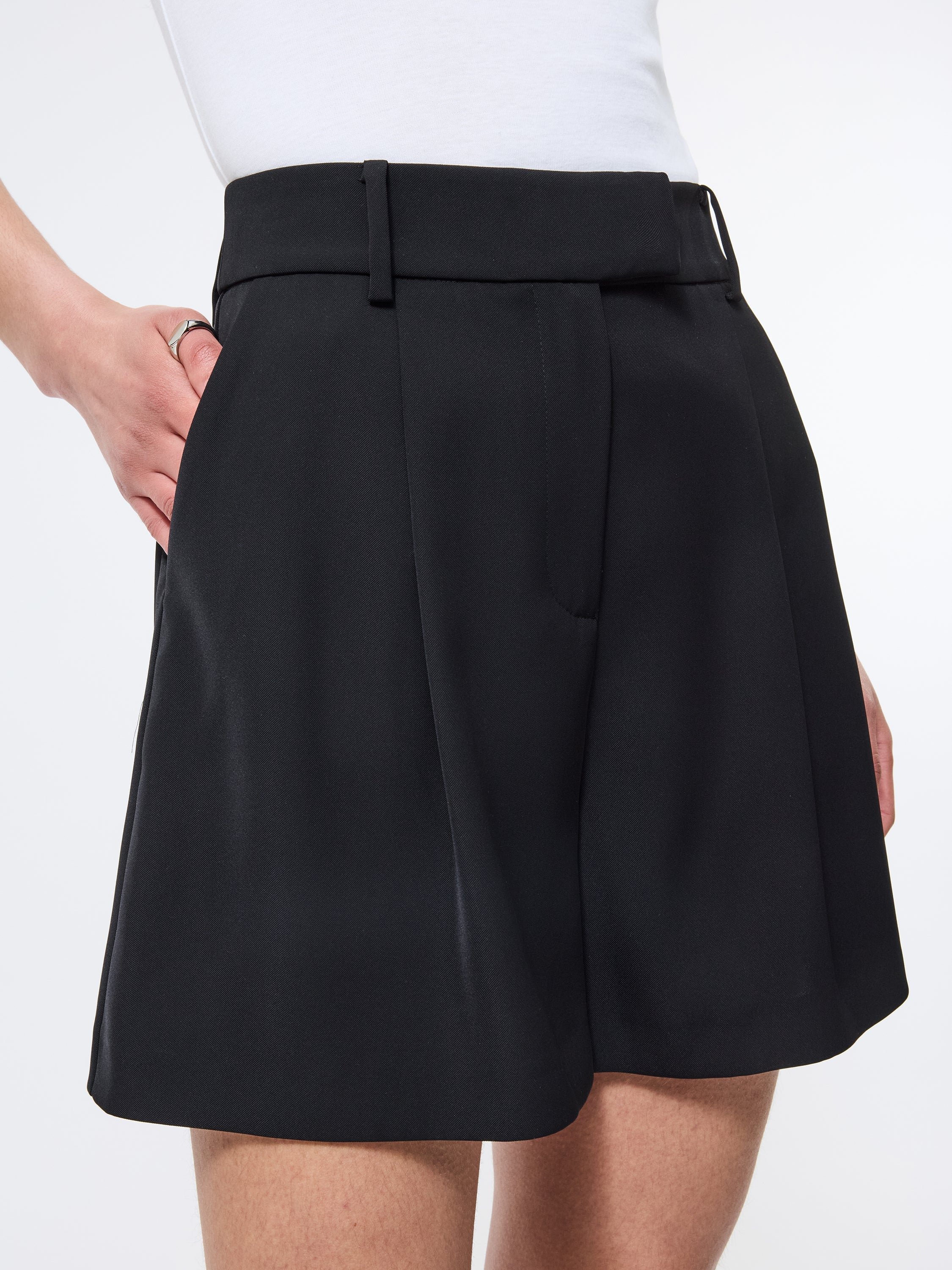 Harry Suiting Wide Leg Shorts