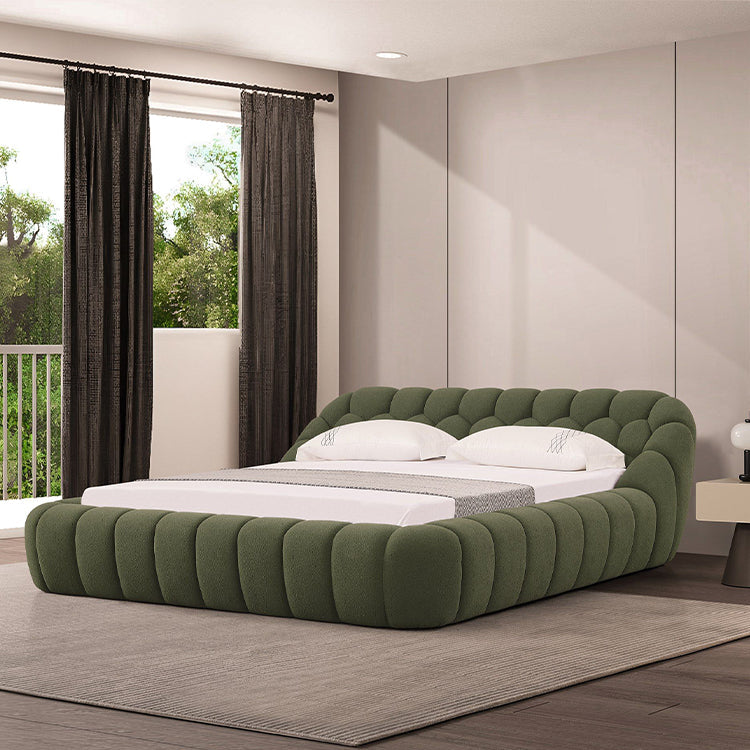 Veridian Eastern King Bed, green