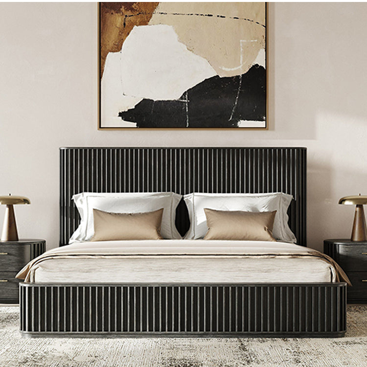 Acacia Black King Bed