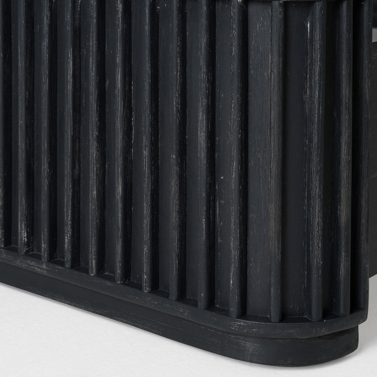 Acacia Black King Bed