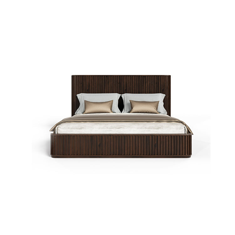 Acacia Walnut Queen Bed