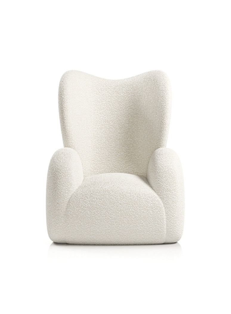 Anselm Lounge Chair, white