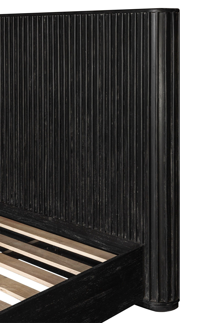 Cadenza Acacia King Bed,Black