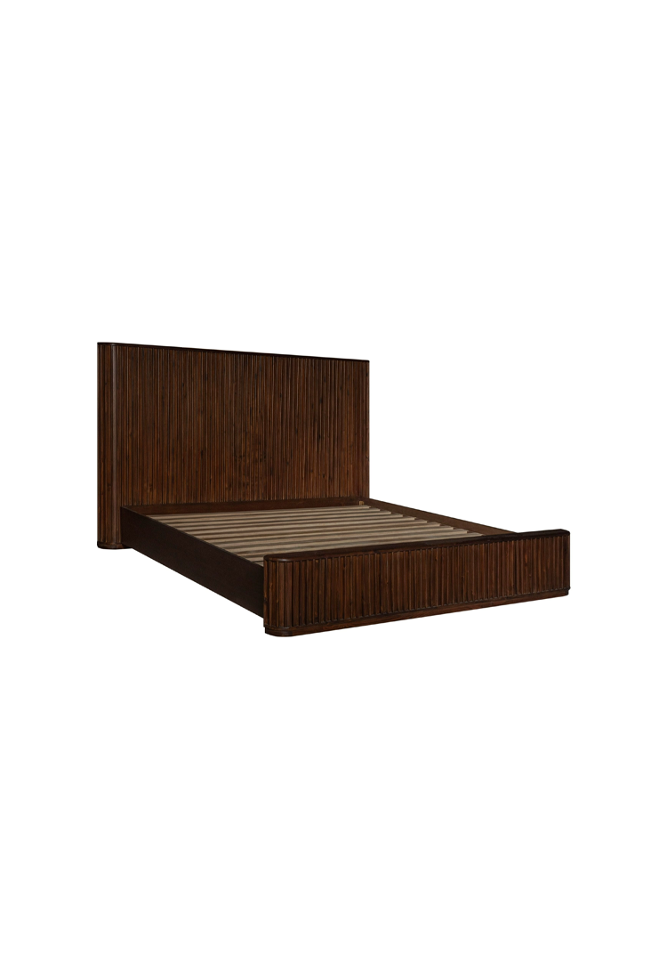 Cadenza Acacia Queen Bed,Walnut