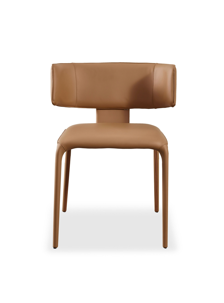Orchid Dining Chair,camel