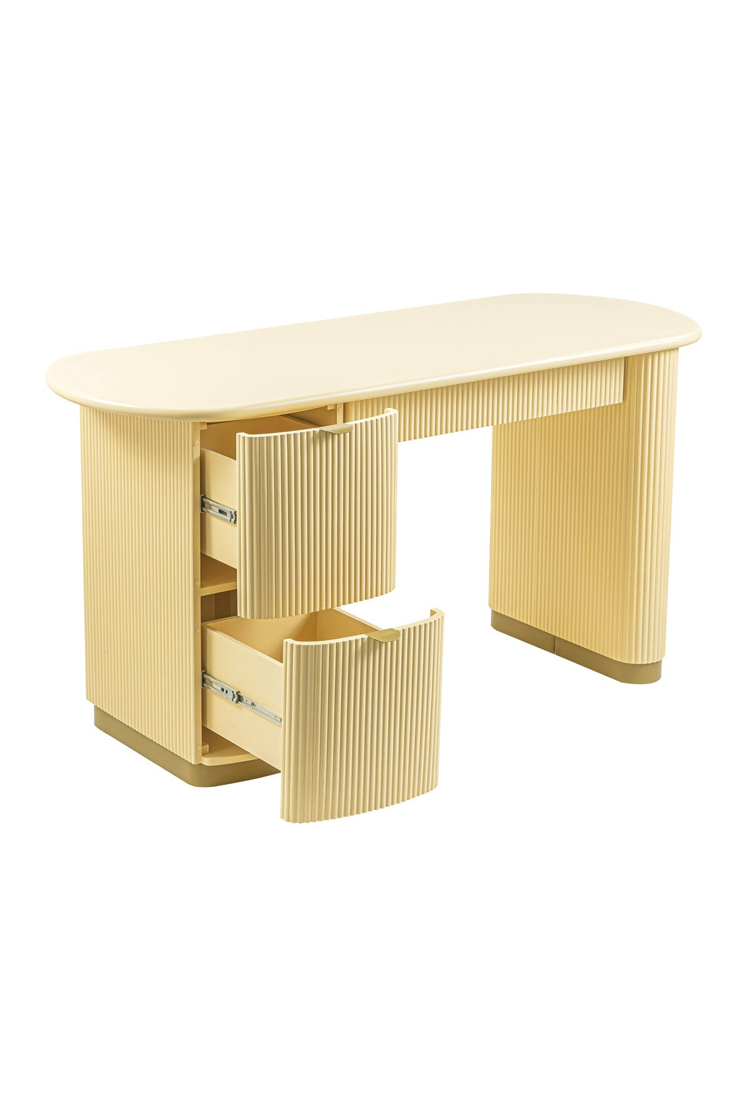 Cobalt 3-Drawer Executive Desk