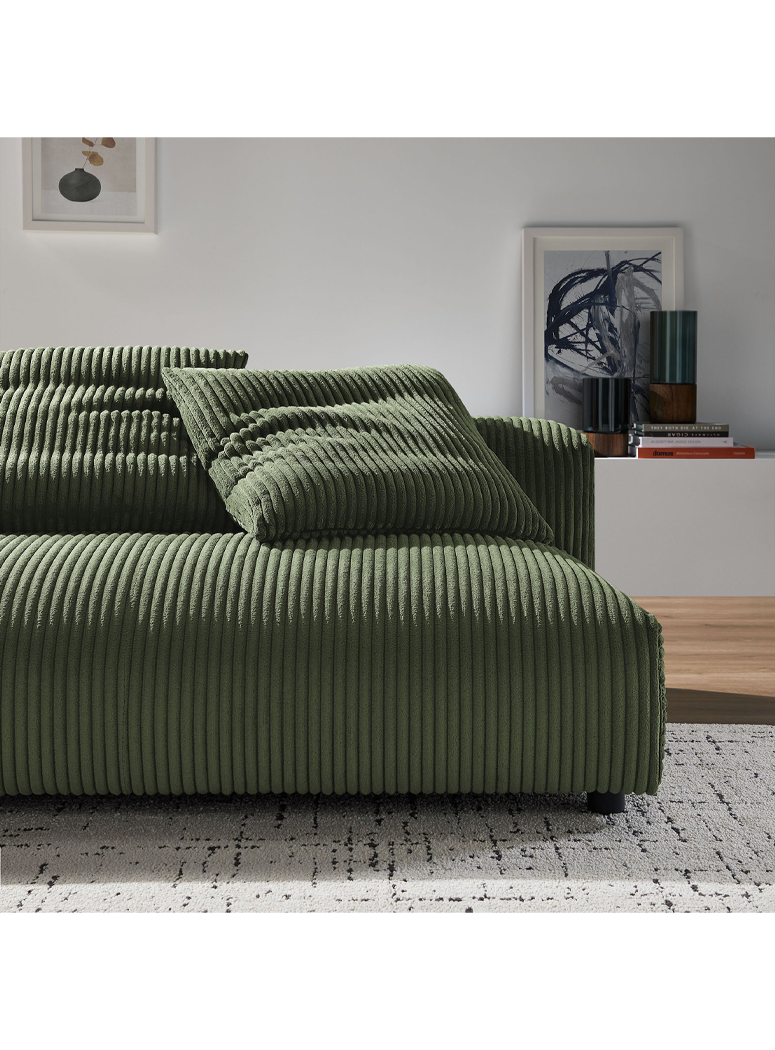 Aric Armless Sofa,fern