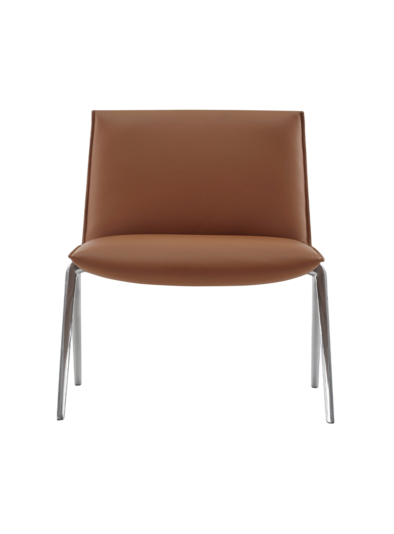 Astraea Office Side Chair,camel