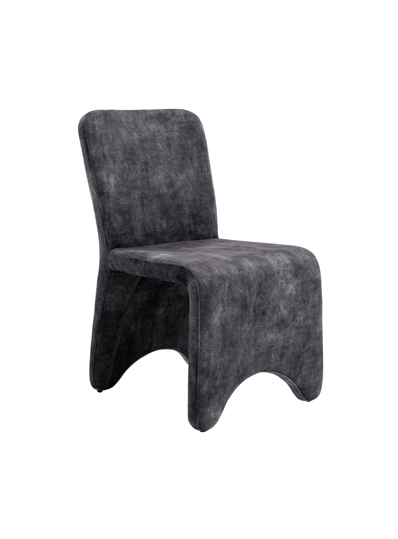 Veridion Dining Chair,grey (set of 2)