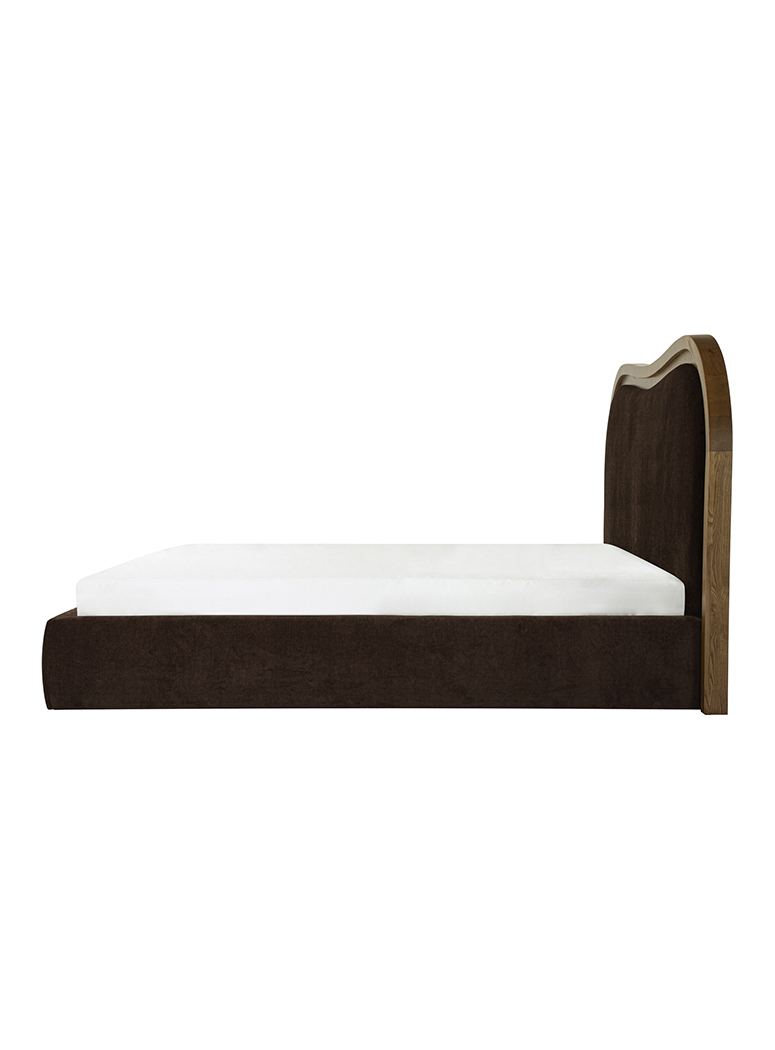 Ithariel Queen Bed,Warm Brown