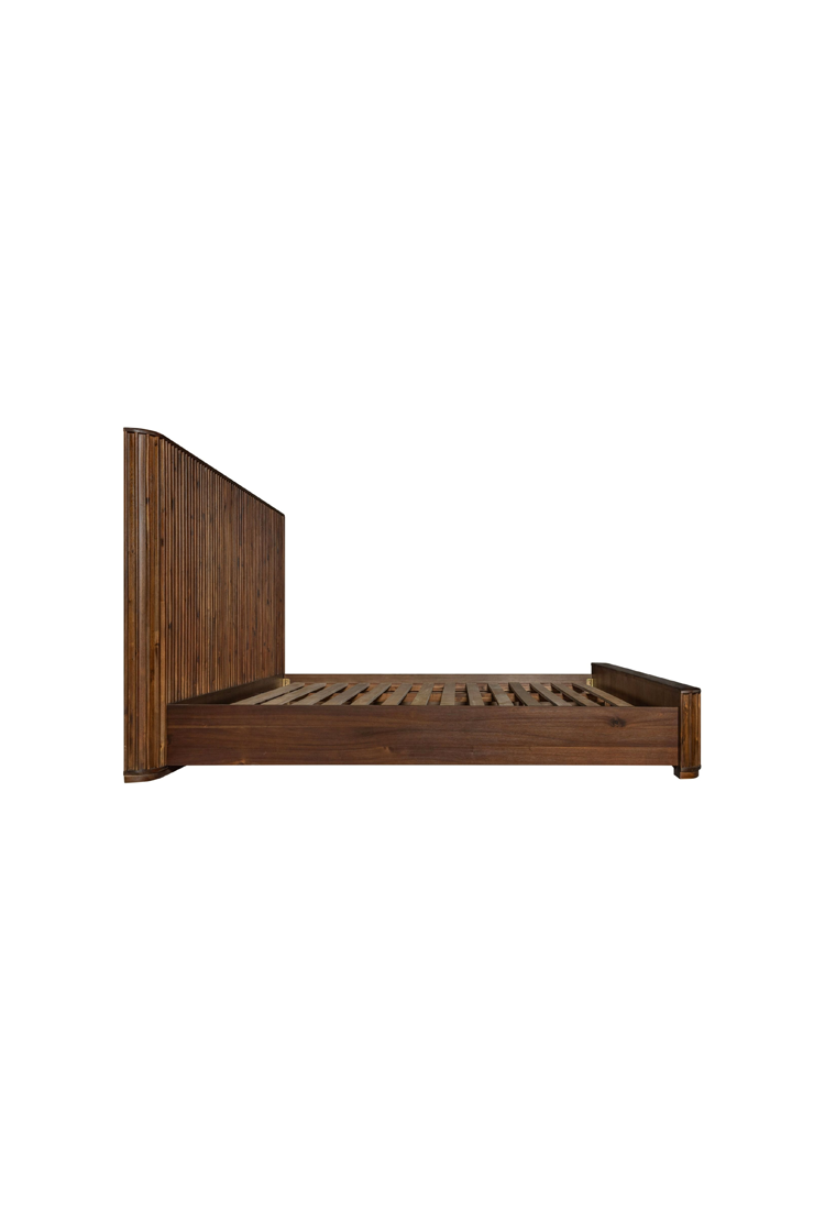 Cadenza Acacia King Bed,Walnut
