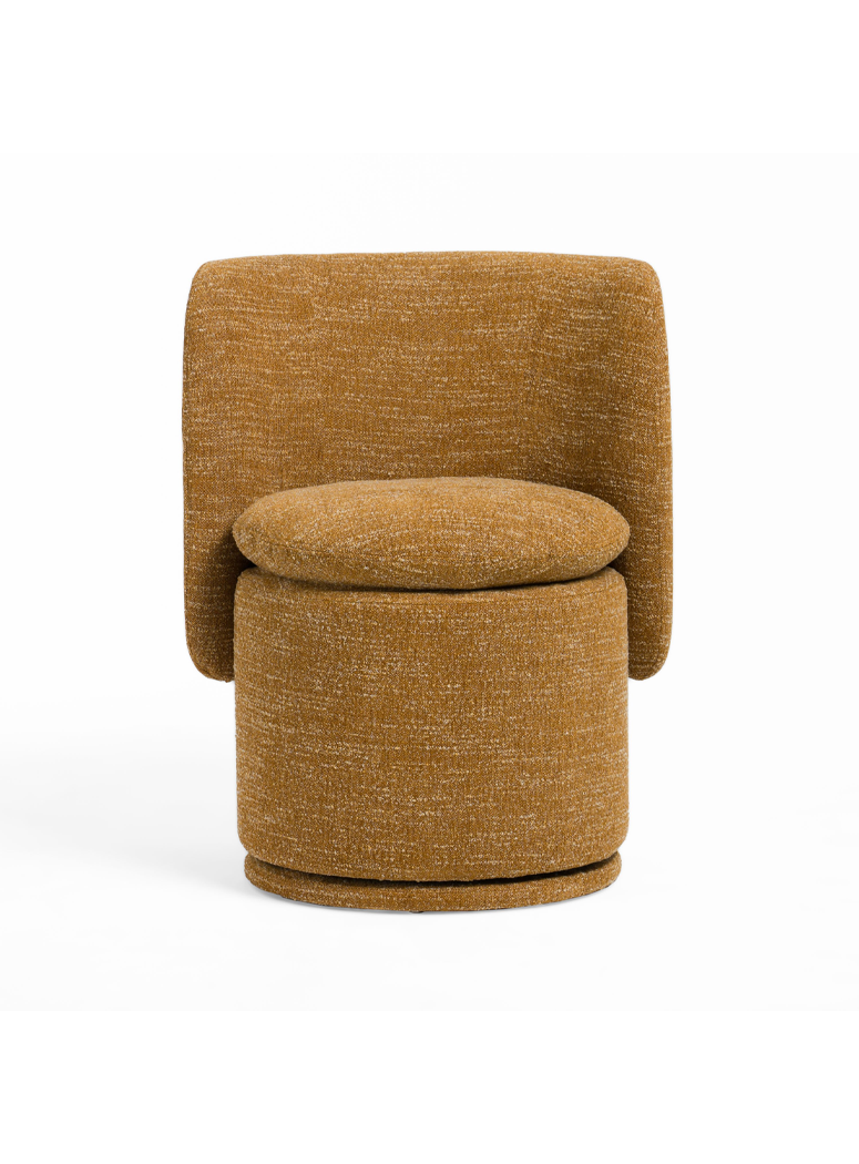 Thalyn Dining Chair,mustard