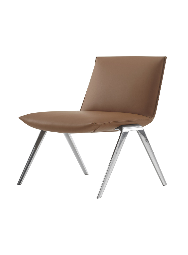 Astraea Office Side Chair,camel