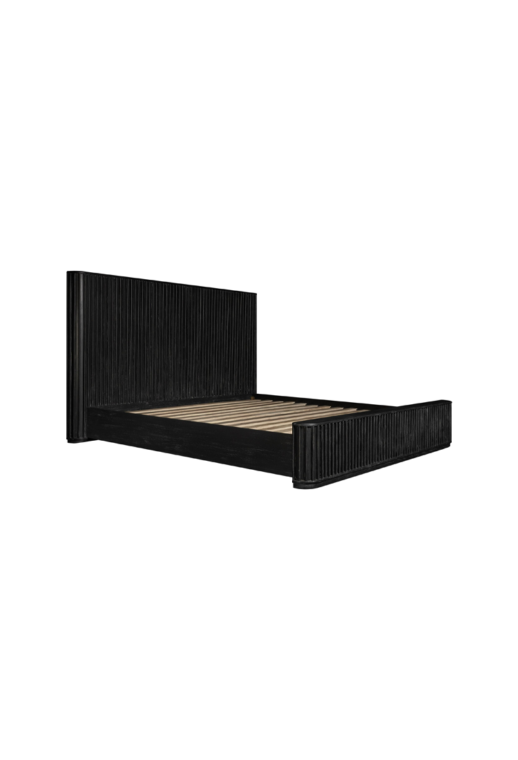 Cadenza Acacia Queen Bed,Black