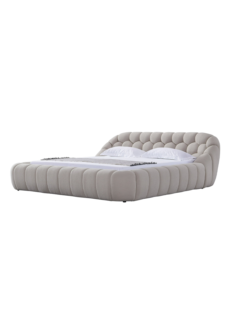 Veridian Eastern King Bed, beige