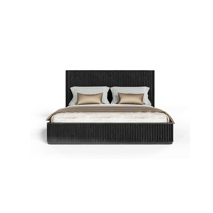 Acacia Black King Bed