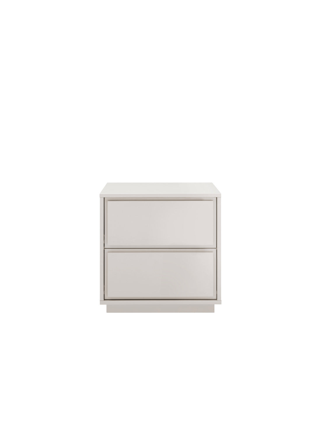 Osmara Nightstand, Warm Grey