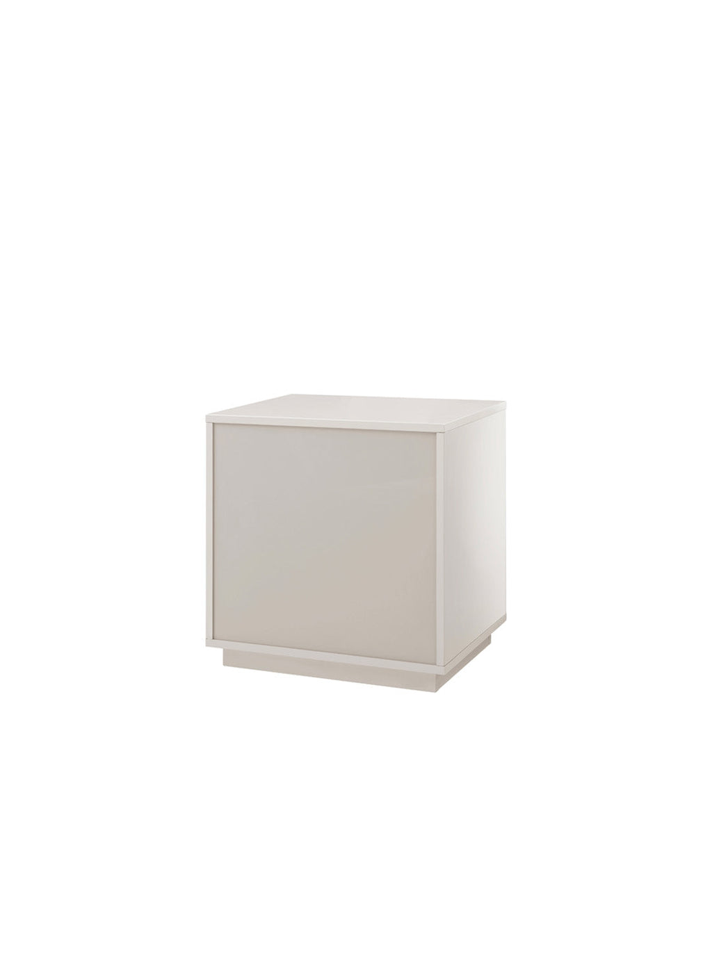 Osmara Nightstand, Warm Grey