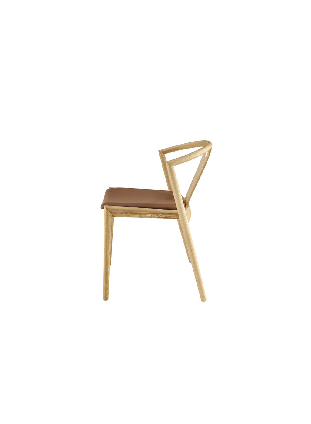Arcadia Dining Chair, tan natural