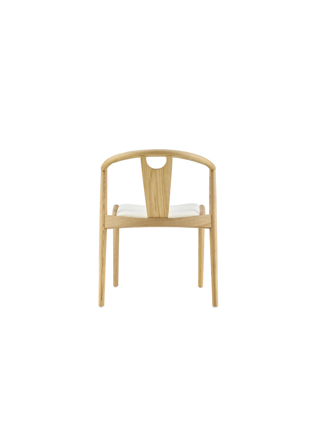 Arcadia Dining Chair, white natural