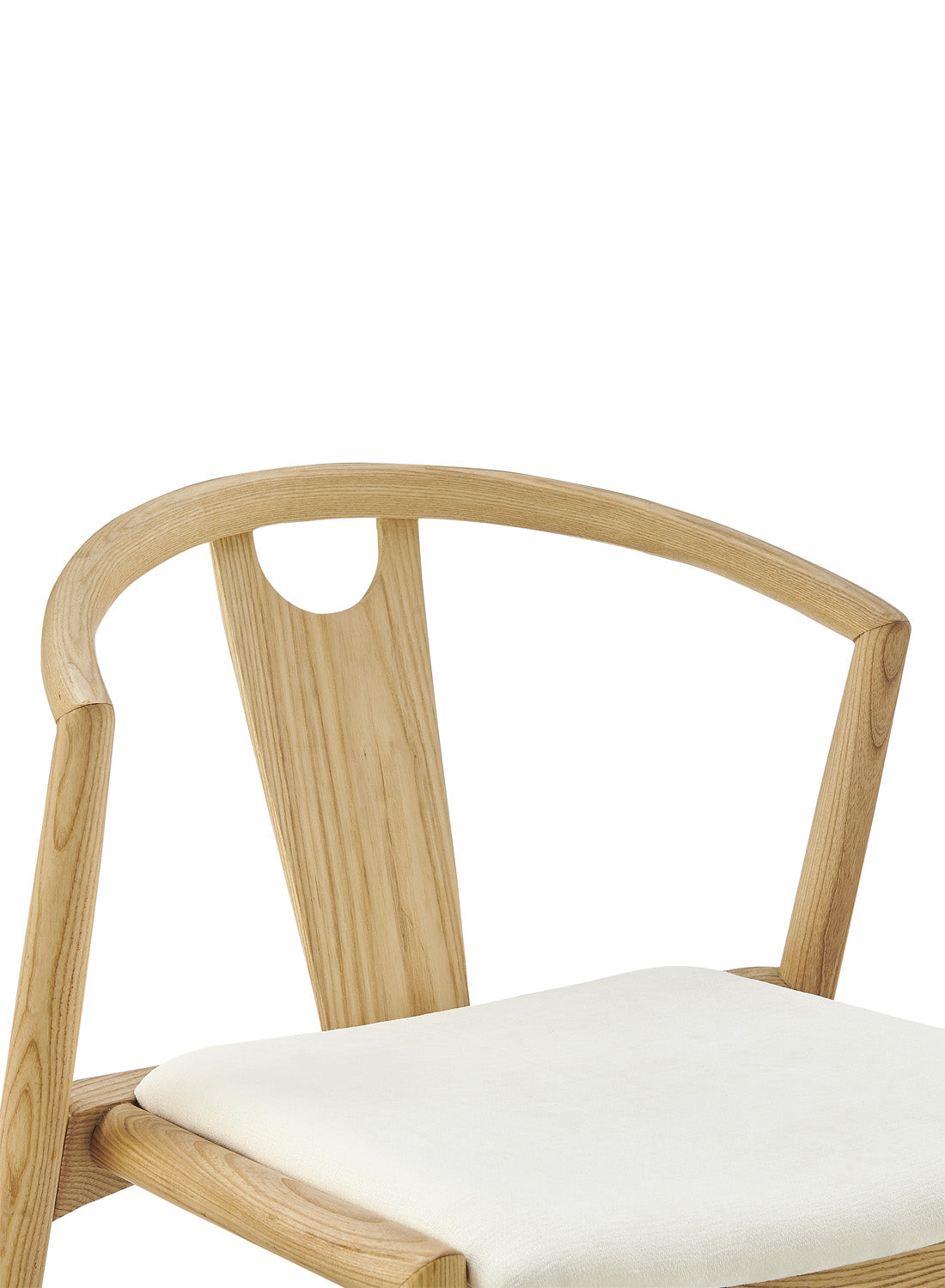 Arcadia Dining Chair, white natural