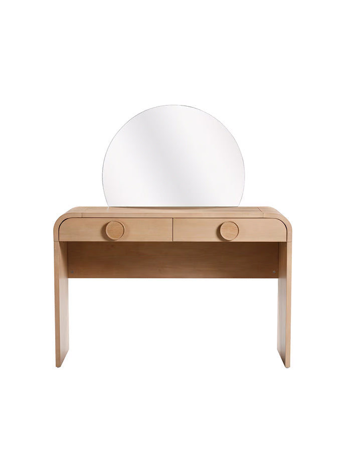 Moonrise Vanity Desk with Mirror