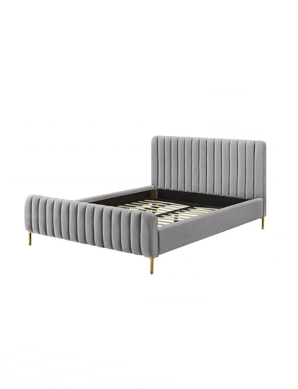 Alyssa Bed, grey