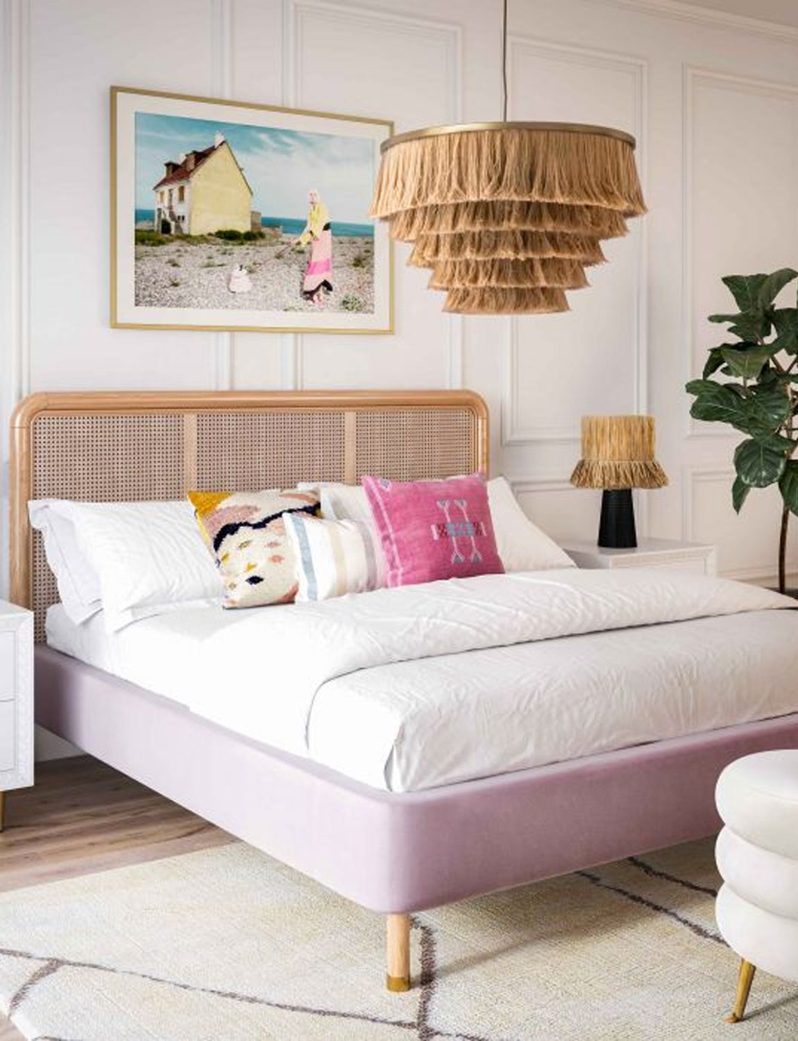 Kabani Bed, blush