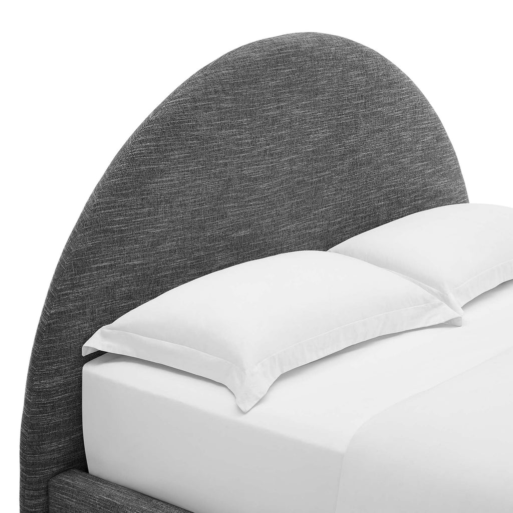 Resorts Upholstered Full Bed, Slate