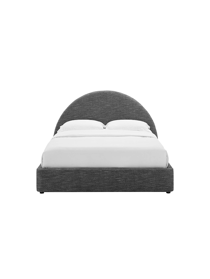 Resorts Upholstered Queen Bed, Slate