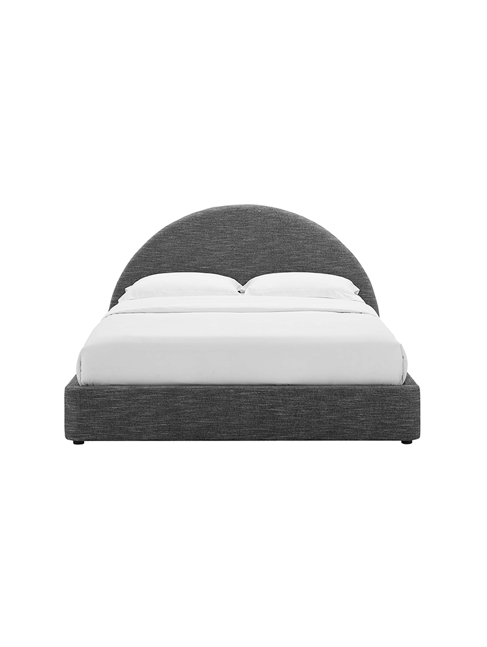 Resorts Upholstered King Bed, Slate