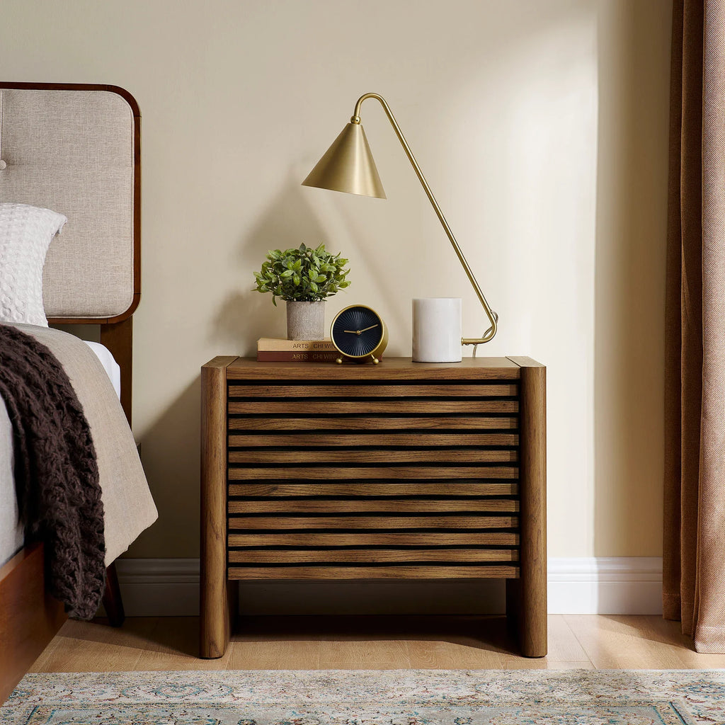 Emerie Nightstand in Walnut