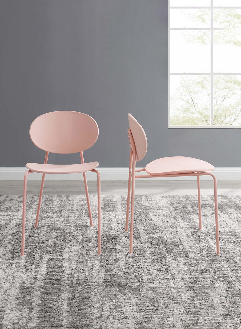 Sleek Dining Chair, set of 2