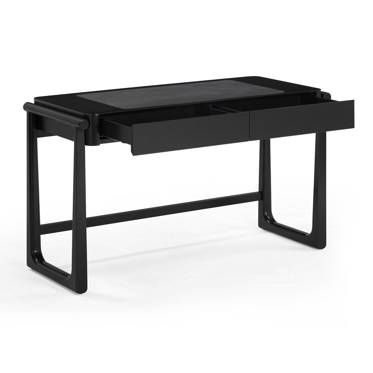 Alfa Black Drawer Desk