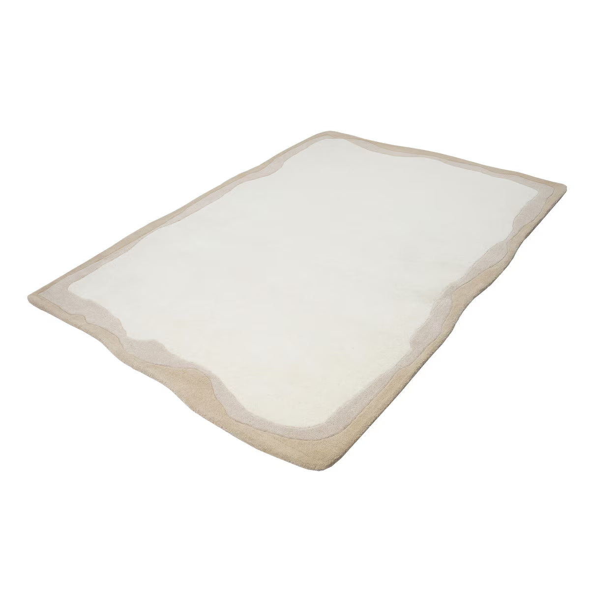 Tamy Tan 5'x7' Rectangular Floor Rug