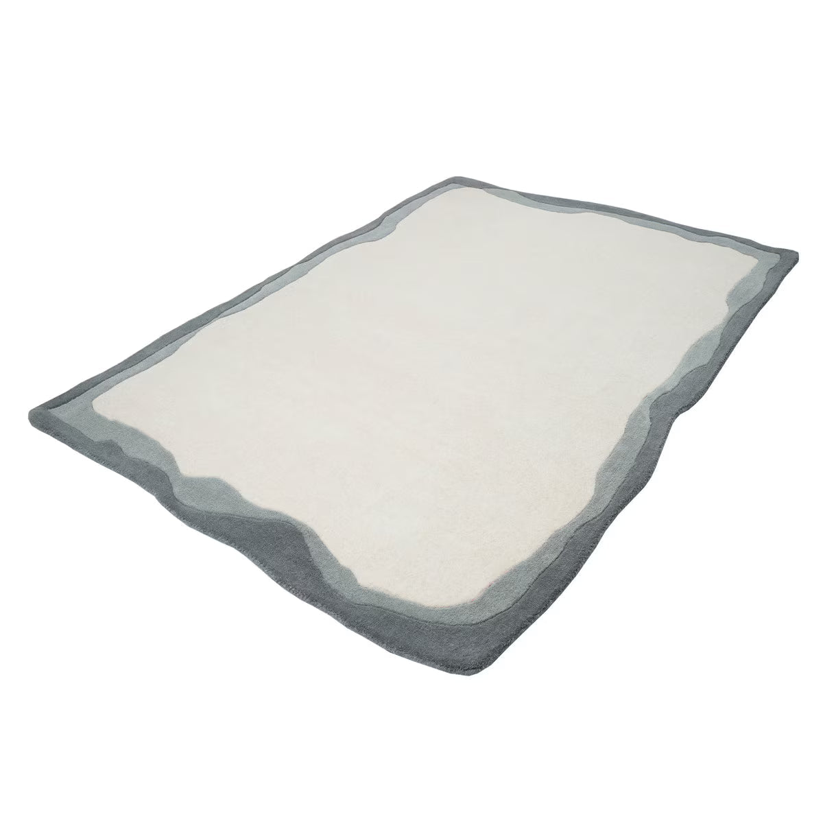 Tamy Grey 5'x7' Rectangular Floor Rug