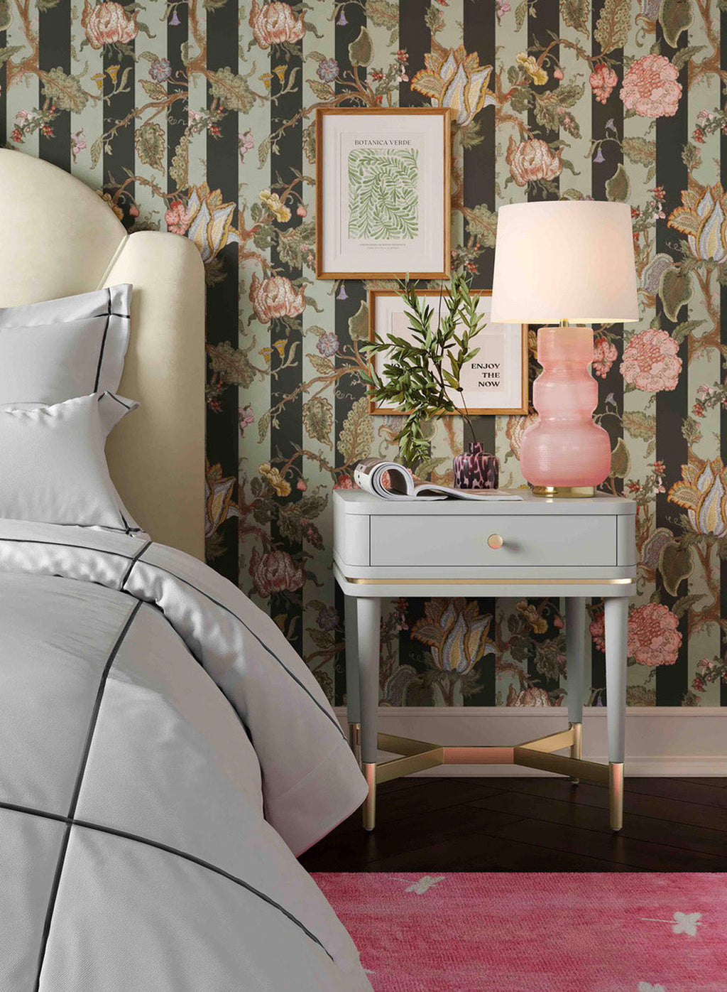 Julissa Nightstand, grey