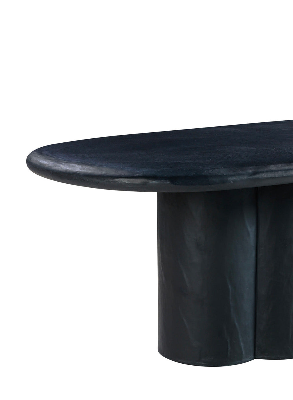 Avery Oval Dining Table, Black