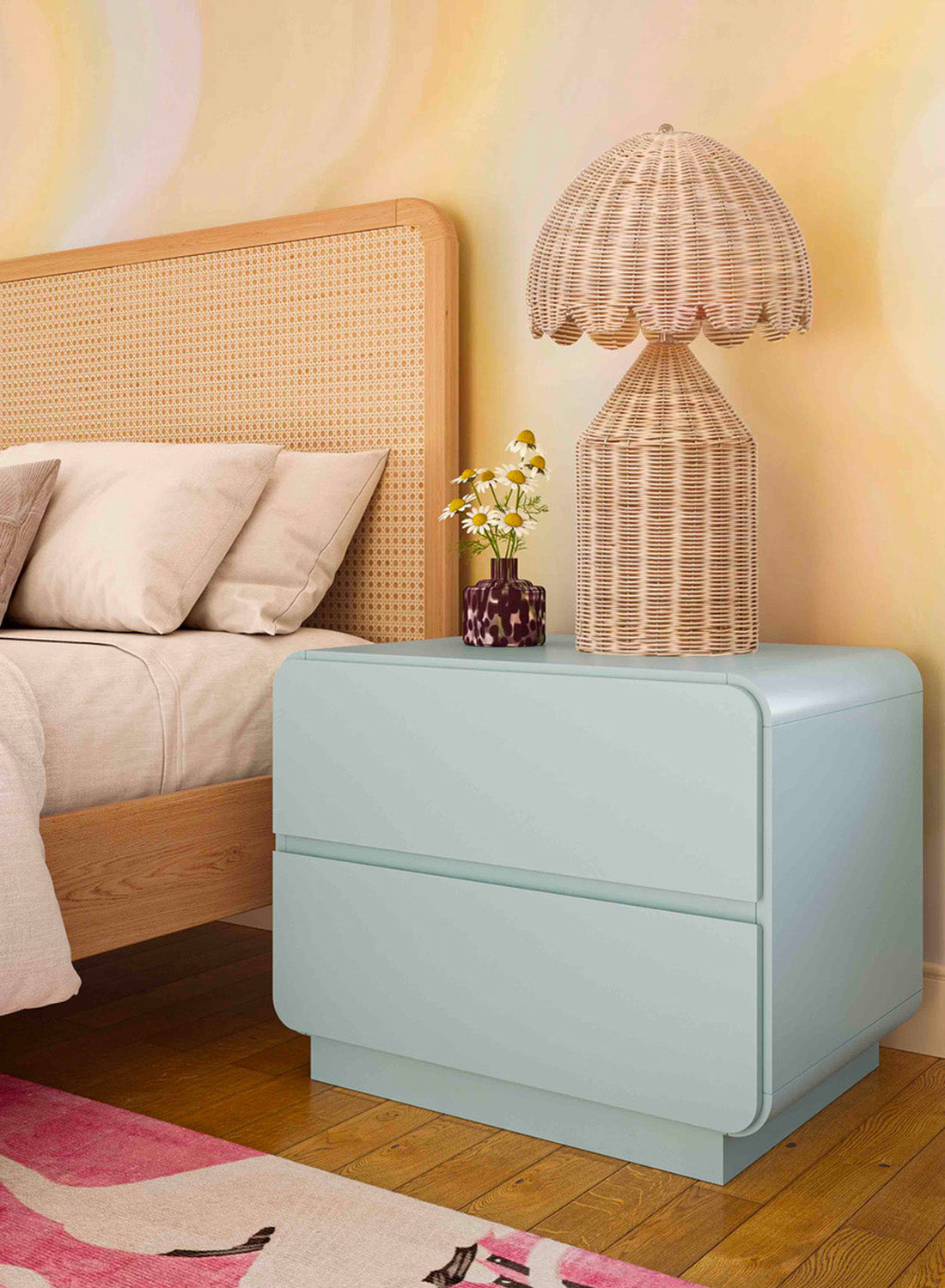 Sabrina Nightstand, blue