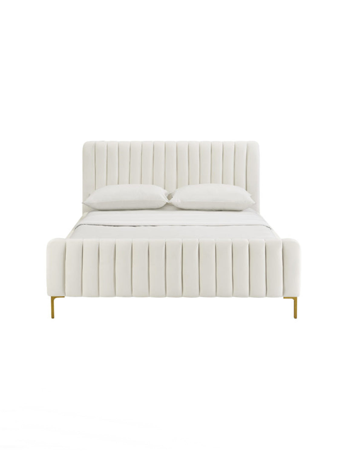 Alyssa Bed, cream