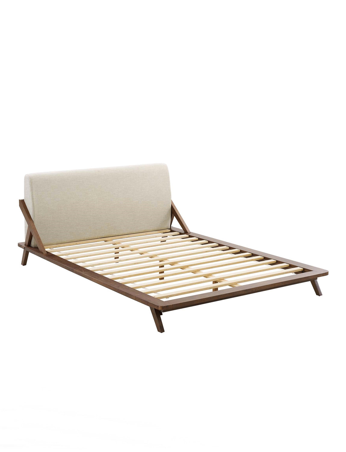 Luna Walnut Bed,queen
