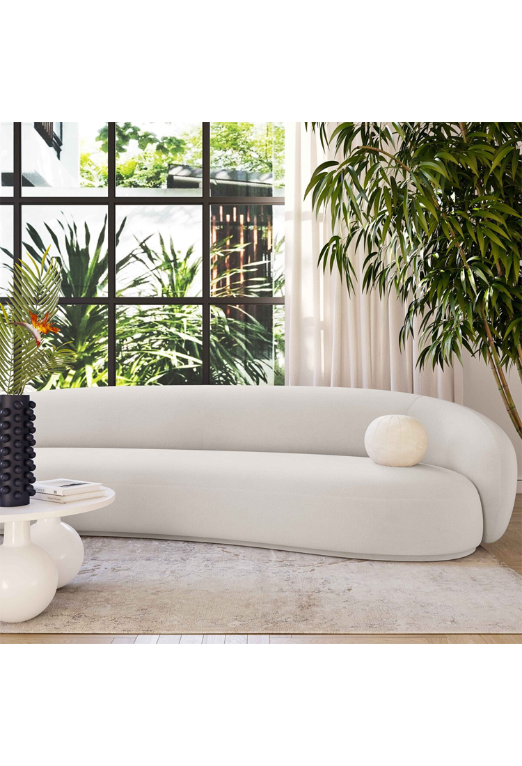 Bemyhalf Velvet Sofa, 120