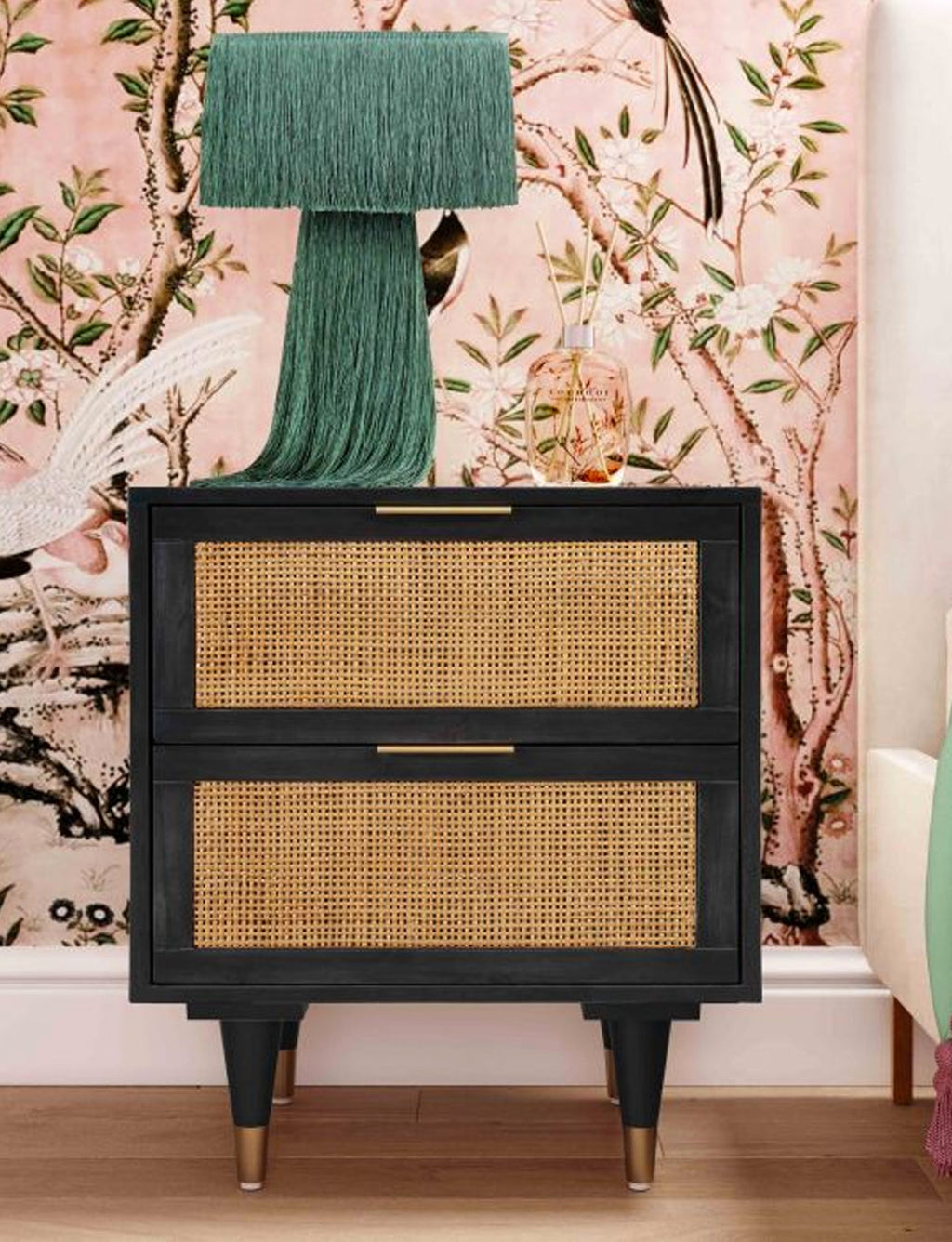 Sera Noir Nightstand