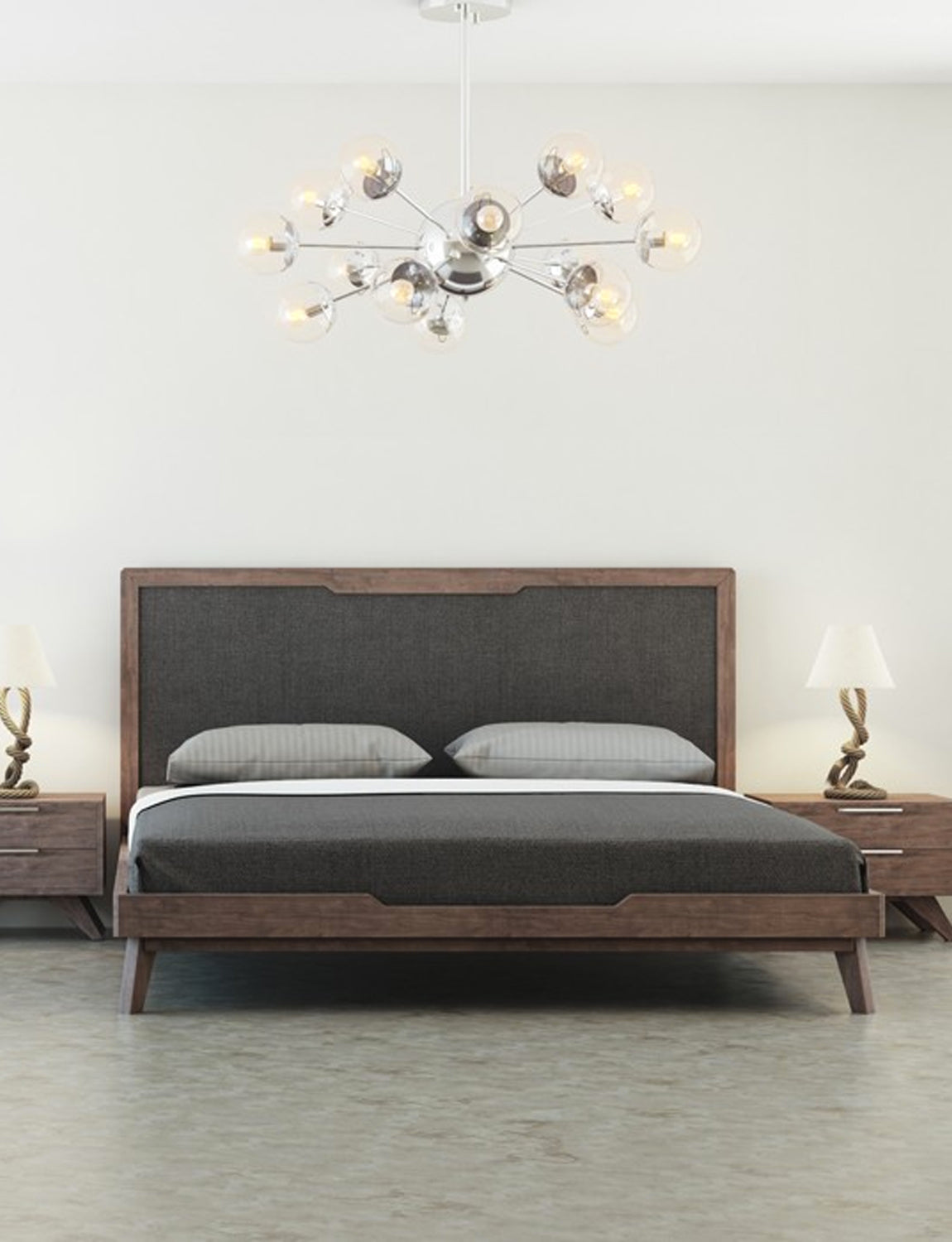 Sofia Mid-Century Bed